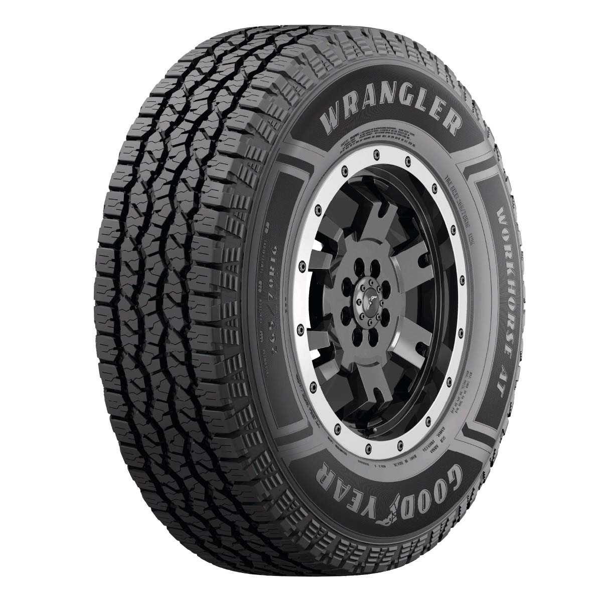 205R16C GOODYEAR WRANGLER WORKHORSE AT 110T | Llantamaya | Llantas y ...